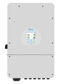 Гибридный инвертор Deye SUN-10K-SG02LP1-EU-AM3 WI-FI: мощность 10кВт, однофазный, 3MPPT, совместимый с генераторами.
