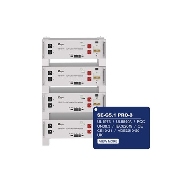 Аккумуляторная батарея 5кВт Deye 51,2V 100AH SE-G5.1 Pro-B LiFePO4 6000 циклов: мощный и эффективный выбор!
