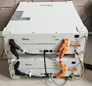 Аккумуляторная батарея 5кВт Deye 51,2V 100AH SE-G5.1 Pro-B LiFePO4 6000 циклов: мощный и эффективный выбор!