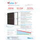 Солнечная панель Trina Solar Vertex-S TSM-445 NEG9R.28 N-type 445Вт с КПД 22,3% и сроком службы 30 лет
