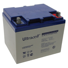 Аккумуляторная батарея Ultracell UL40-12 AGM 12V 40 Ah (197 x 165 x 170) White Q1 / 118