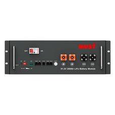 Акумуляторна батарея Must LiFePO4 51.2V 200Ah, монтаж у стійку